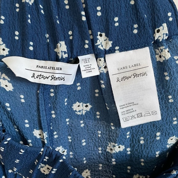 & Other Stories Wide Leg Pants Size US 4 - Picture 6 of 8